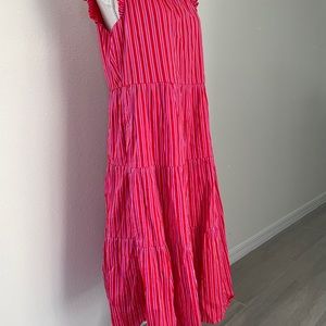 JCrew Tiered MIDI Dress Size MEDIUM